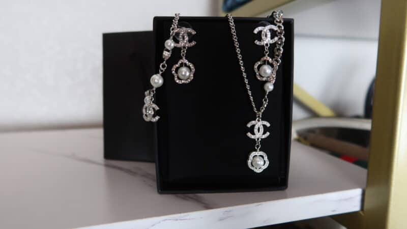 CHANEL CRYSTAL AND PEARL JEWELRY