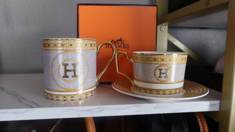 HERMES MOSAIQUE AU 24 COFFEE CUPS
